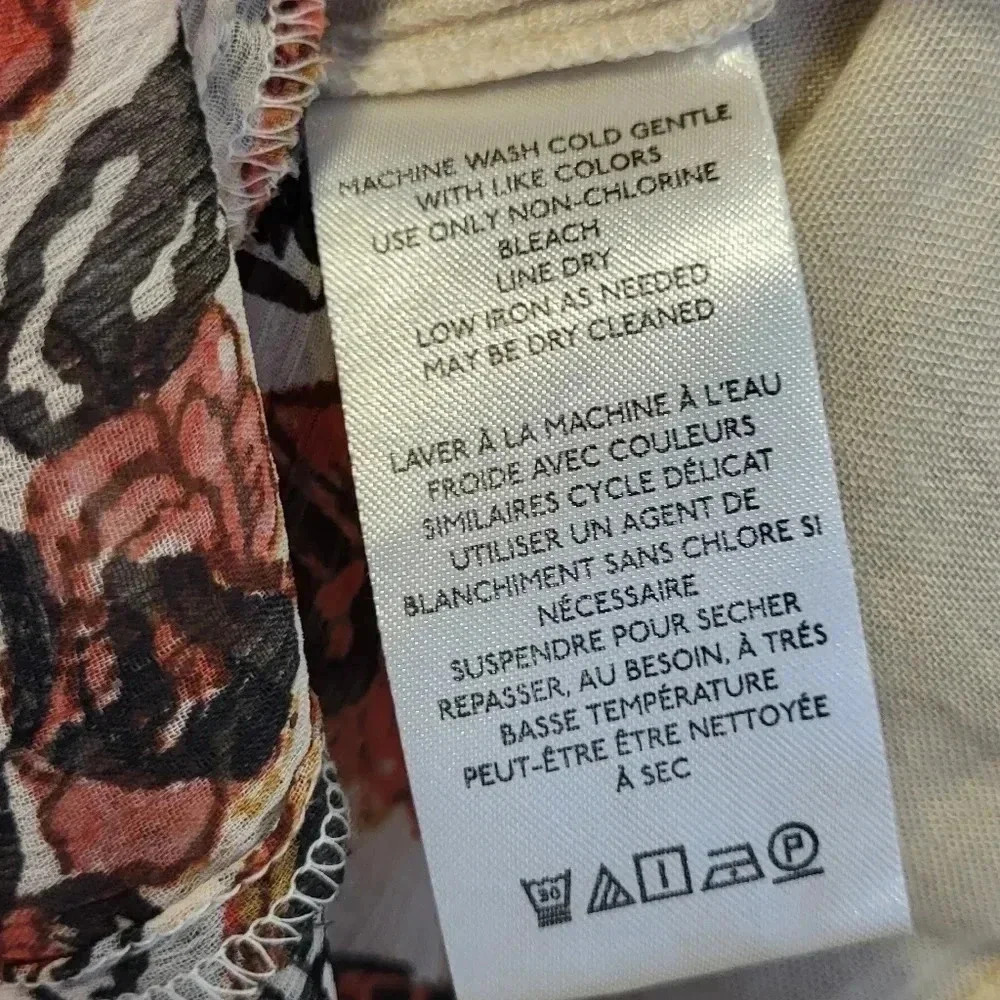 Free People See It Through Flo in Tea Combo Floral Maxi Dress (XS)NWT - Picture 14 of 14